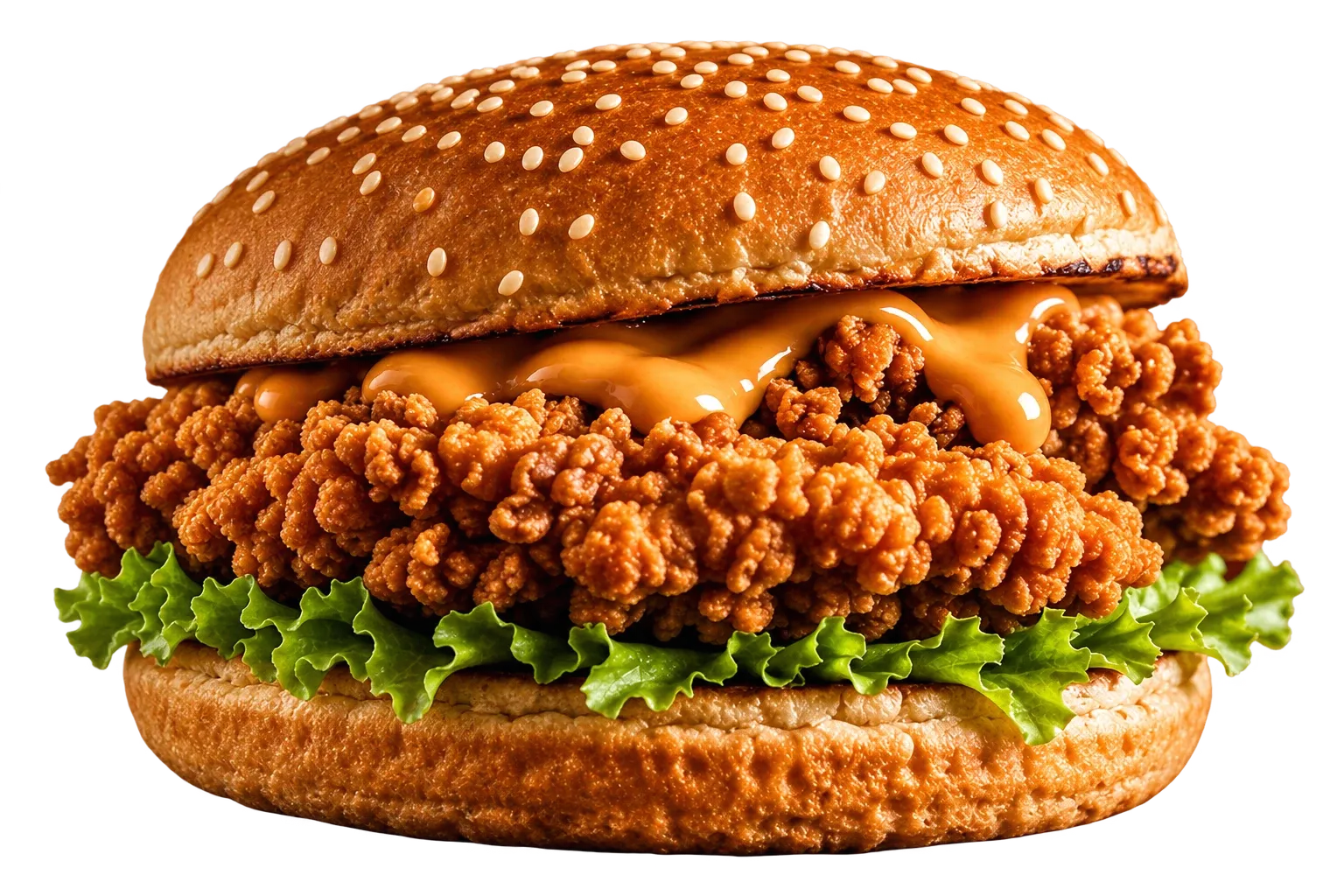 Chicken Crunch con pollo dalla doppia panatura, dal poster Saporito